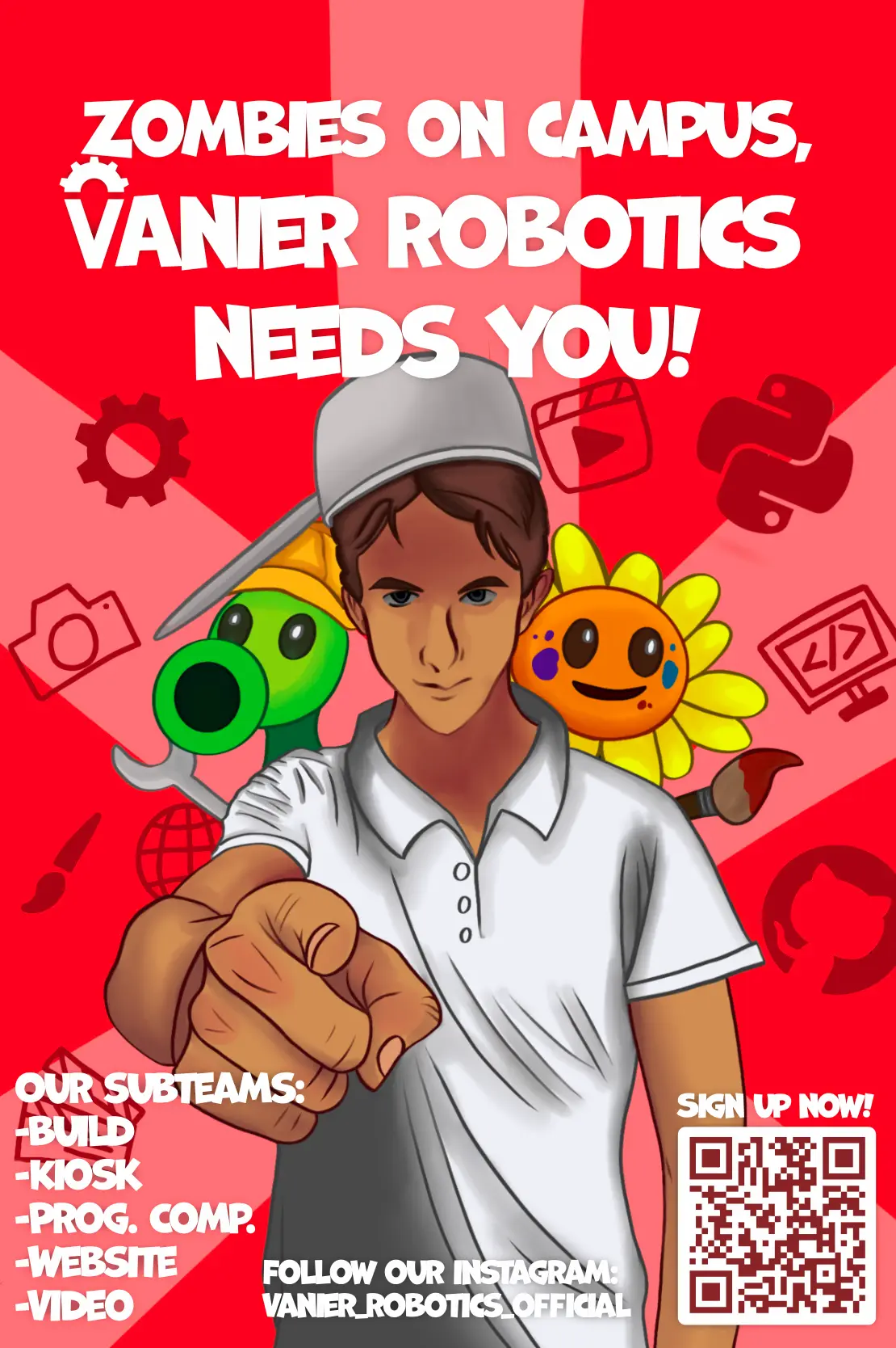 Vanier Robotics Poster