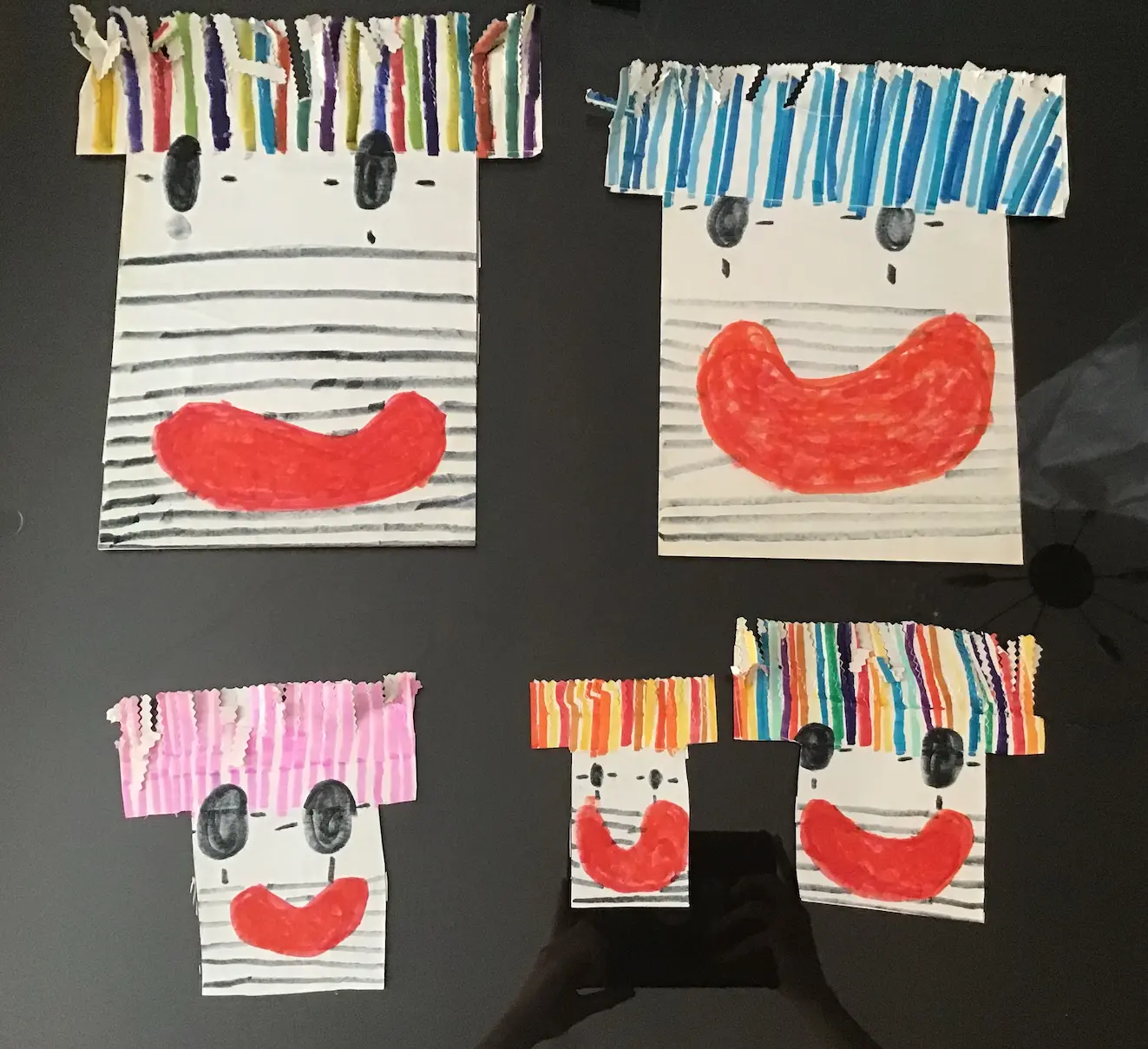 Paper mimes