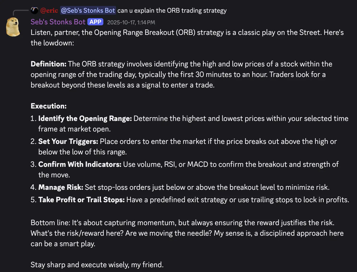 ORB Strategy