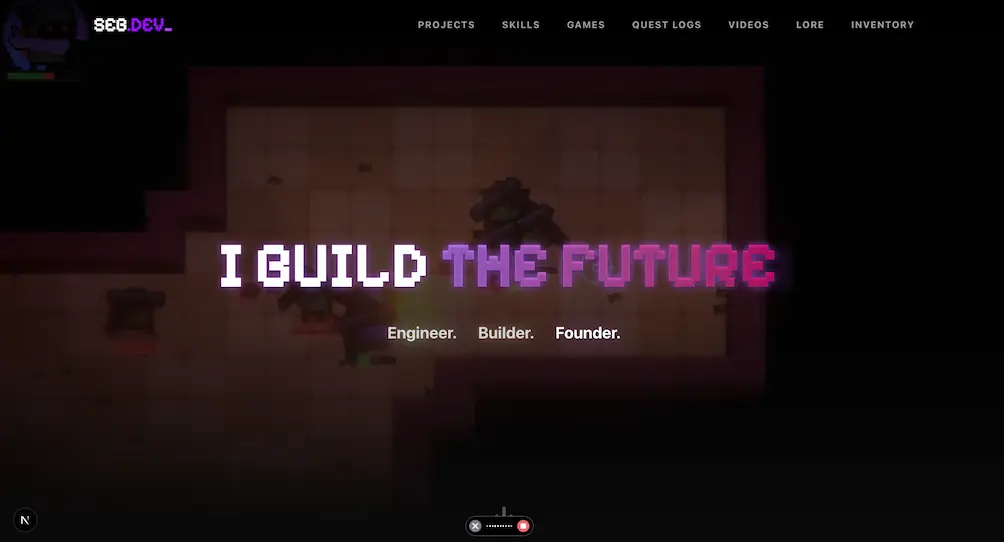 Building a personal website. First Dev Log.