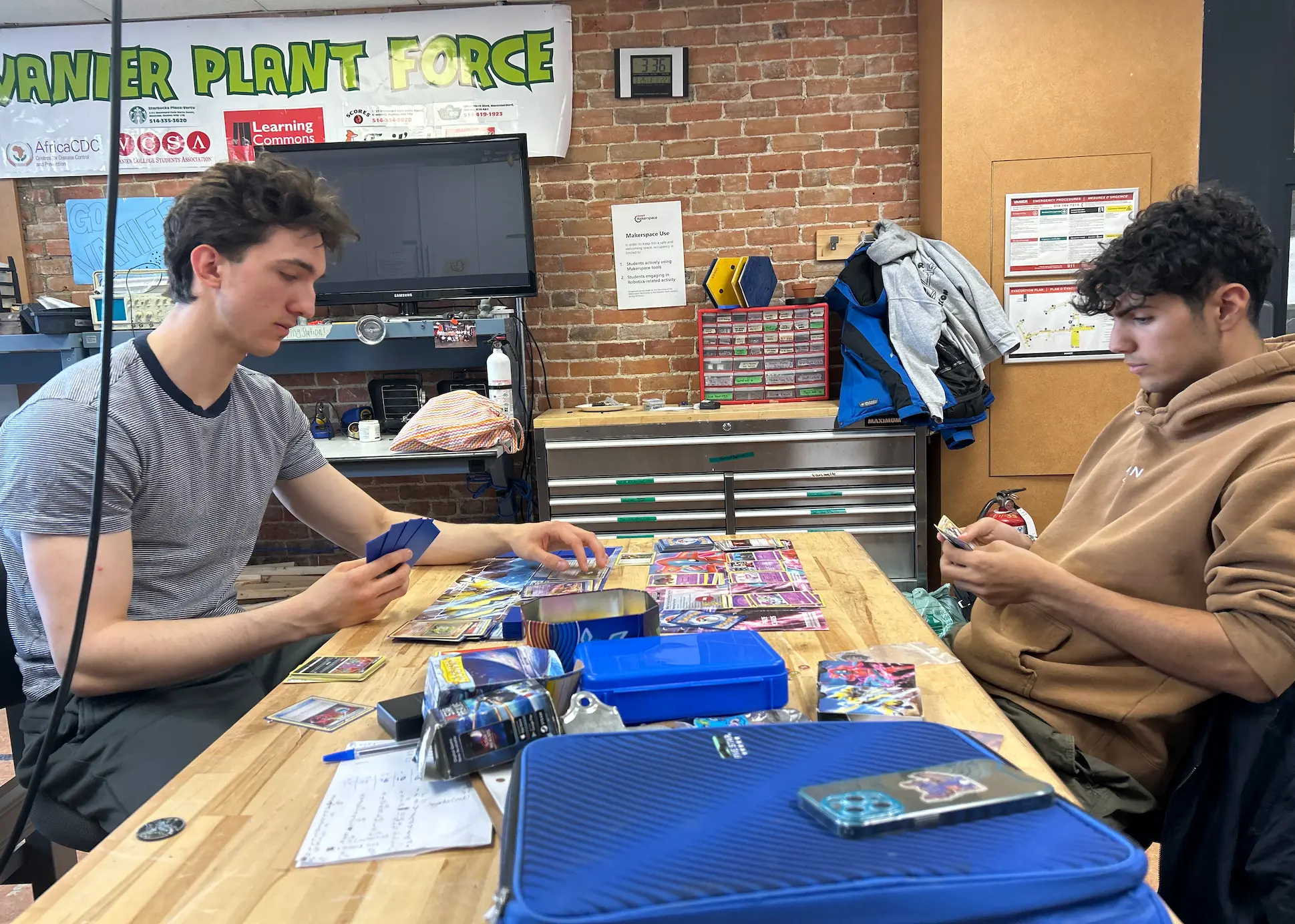 Playing Pokemon