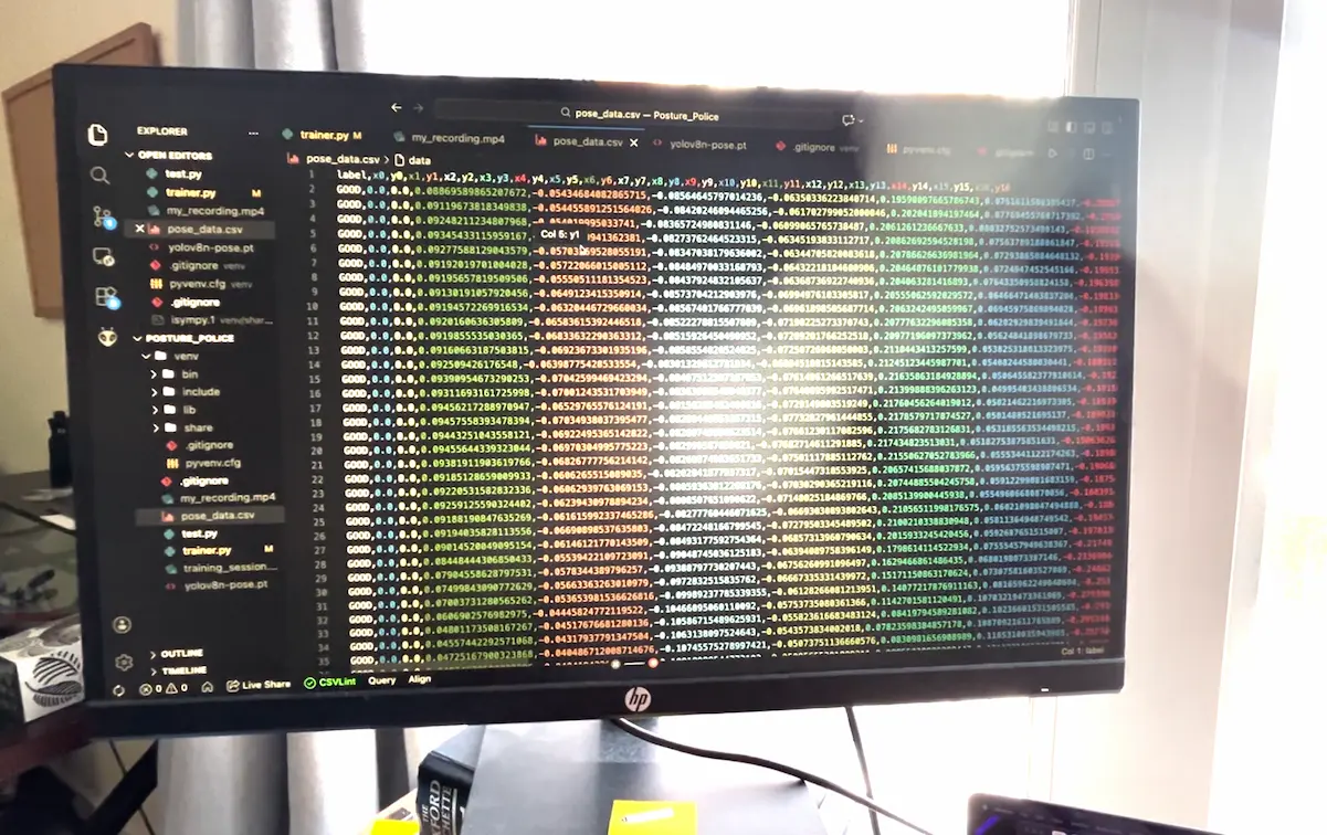 Data in CSV